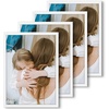 image:image12x16 Picture Frame Set of 4 Display 85x11 Photo with Mat or 12x16 Art Print without Mat Made of Engineered Wood Covered by Plexiglass Grey Picture Frames Collage Wall Decor Gallary Wall Frame  12x16 Poster Frame Made of Engineered Wood Covered by Plexiglass Grey Picture Frames Collage Wall Decor Gallary Wall FrameWhite