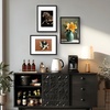 image:image12x16 Picture Frame Set of 4 Display 85x11 Photo with Mat or 12x16 Art Print without Mat Made of Engineered Wood Covered by Plexiglass Grey Picture Frames Collage Wall Decor Gallary Wall Frame  12x16 Poster Frame Made of Engineered Wood Covered by Plexiglass Grey Picture Frames Collage Wall Decor Gallary Wall FrameBlack