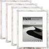 image:image12x16 Picture Frame Set of 4 Display 85x11 Photo with Mat or 12x16 Art Print without Mat Made of Engineered Wood Covered by Plexiglass Grey Picture Frames Collage Wall Decor Gallary Wall Frame  12x16 Poster Frame Made of Engineered Wood Covered by Plexiglass Grey Picture Frames Collage Wall Decor Gallary Wall FrameRustic White