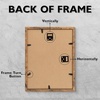 image:image12x16 Picture Frame Set of 4 Display 85x11 Photo with Mat or 12x16 Art Print without Mat Made of Engineered Wood Covered by Plexiglass Grey Picture Frames Collage Wall Decor Gallary Wall Frame  12x16 Poster Frame Made of Engineered Wood Covered by Plexiglass Grey Picture Frames Collage Wall Decor Gallary Wall FrameVintage Brown