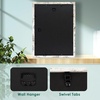 image:image12x16 Picture Frame with Mat for 11x14 Picture Dark Brown 1 Pack  Shatter Resistant Plexiglass  Engineered Wood Poster Frame for 30x40 cm Art Prints Wall MountingWeathered White