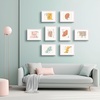 image:image12x16 Picture Frame with Mat for 11x14 Picture Dark Brown 1 Pack  Shatter Resistant Plexiglass  Engineered Wood Poster Frame for 30x40 cm Art Prints Wall MountingPink