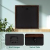 image:image12x16 Picture Frame with Mat for 11x14 Picture Dark Brown 1 Pack  Shatter Resistant Plexiglass  Engineered Wood Poster Frame for 30x40 cm Art Prints Wall MountingDark Brown