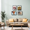 image:image12x16 Picture Frame with Mat for 11x14 Picture Dark Brown 1 Pack  Shatter Resistant Plexiglass  Engineered Wood Poster Frame for 30x40 cm Art Prints Wall MountingBlack