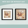 image:image12x16 Picture Frame with Mat for 11x14 Picture Dark Brown 1 Pack  Shatter Resistant Plexiglass  Engineered Wood Poster Frame for 30x40 cm Art Prints Wall MountingBlack
