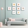 image:image12x16 Picture Frame with Mat for 11x14 Picture Dark Brown 1 Pack  Shatter Resistant Plexiglass  Engineered Wood Poster Frame for 30x40 cm Art Prints Wall MountingPink