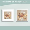 image:image12x16 Picture Frame with Mat for 11x14 Picture Dark Brown 1 Pack  Shatter Resistant Plexiglass  Engineered Wood Poster Frame for 30x40 cm Art Prints Wall MountingWhite