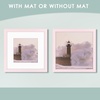 image:image12x16 Picture Frame with Mat for 11x14 Picture Dark Brown 1 Pack  Shatter Resistant Plexiglass  Engineered Wood Poster Frame for 30x40 cm Art Prints Wall MountingPink