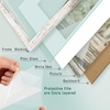 image:image12x16 Picture Frame with Mat for 11x14 Picture Dark Brown 1 Pack  Shatter Resistant Plexiglass  Engineered Wood Poster Frame for 30x40 cm Art Prints Wall MountingWeathered White