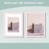 image:image12x16 Picture Frame with Mat for 11x14 Picture Dark Brown 1 Pack  Shatter Resistant Plexiglass  Engineered Wood Poster Frame for 30x40 cm Art Prints Wall MountingPink