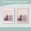 image:image12x16 Picture Frame with Mat for 11x14 Picture Dark Brown 1 Pack  Shatter Resistant Plexiglass  Engineered Wood Poster Frame for 30x40 cm Art Prints Wall MountingPink