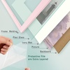 image:image12x16 Picture Frame with Mat for 11x14 Picture Dark Brown 1 Pack  Shatter Resistant Plexiglass  Engineered Wood Poster Frame for 30x40 cm Art Prints Wall MountingPink
