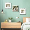 image:image12x16 Picture Frame with Mat for 11x14 Picture Dark Brown 1 Pack  Shatter Resistant Plexiglass  Engineered Wood Poster Frame for 30x40 cm Art Prints Wall MountingWeathered White