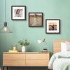 image:image12x16 Picture Frame with Mat for 11x14 Picture Dark Brown 1 Pack  Shatter Resistant Plexiglass  Engineered Wood Poster Frame for 30x40 cm Art Prints Wall MountingDark Brown