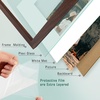 image:image12x16 Picture Frame with Mat for 11x14 Picture Dark Brown 1 Pack  Shatter Resistant Plexiglass  Engineered Wood Poster Frame for 30x40 cm Art Prints Wall MountingDark Brown