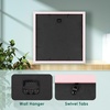 image:image12x16 Picture Frame with Mat for 11x14 Picture Dark Brown 1 Pack  Shatter Resistant Plexiglass  Engineered Wood Poster Frame for 30x40 cm Art Prints Wall MountingPink