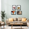 image:image12x16 Picture Frame with Mat for 11x14 Picture Dark Brown 1 Pack  Shatter Resistant Plexiglass  Engineered Wood Poster Frame for 30x40 cm Art Prints Wall MountingBlack