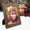 image:image2 Pack 5x7 Picture Frames in Grey Real Glass WallampTabletop Display  Wide Molding 5 by 7 Photo Frame with Back Hangers Country Wood Grain Style Great for Photos Gift Pictures WeddingBrown