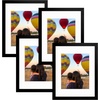image:imageGolden State Art 11x14 Black Picture Frame with Mat to Display 8x10 Photos Real Glass 8 PackBlack
