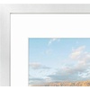 image:imageGolden State Art 11x14 Black Picture Frame with Mat to Display 8x10 Photos Real Glass 8 PackSilver