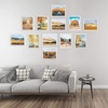 image:imageGolden State Art 11x14 Black Picture Frame with Mat to Display 8x10 Photos Real Glass 8 PackWhite