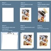 image:imageGolden State Art 11x17 White Uncut Picture Mats Matboards Pack of 10  Acidfree Backing Mat Board for Frames Prints Photos DIY Projects13x19