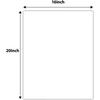 image:imageGolden State Art 11x17 White Uncut Picture Mats Matboards Pack of 10  Acidfree Backing Mat Board for Frames Prints Photos DIY Projects16x20
