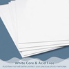 image:imageGolden State Art 11x17 White Uncut Picture Mats Matboards Pack of 10  Acidfree Backing Mat Board for Frames Prints Photos DIY Projects85x11