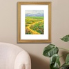 image:imageGolden State Art 16x20 GoldBlue Photo Frame Mat for 11x14 Plexiglass  Includes a White Mat Fits 11x14 Photo Art Poster or Print Display Vintage Ornate Finish Picture Frame Wall MountingGold