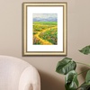 image:imageGolden State Art 16x20 GoldBlue Photo Frame Mat for 11x14 Plexiglass  Includes a White Mat Fits 11x14 Photo Art Poster or Print Display Vintage Ornate Finish Picture Frame Wall MountingCream  Gold