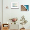 image:imageGolden State Art 16x24 Blue Picture Frame Mat for 12x18 Real Glass  Wall Mount Display Horizontally or Vertically Photo Art Poster or Print Display Blue Frame FinishPink