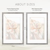 image:imageGolden State Art 16x24 Blue Picture Frame Mat for 12x18 Real Glass  Wall Mount Display Horizontally or Vertically Photo Art Poster or Print Display Blue Frame FinishGray