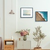 image:imageGolden State Art 16x24 Blue Picture Frame Mat for 12x18 Real Glass  Wall Mount Display Horizontally or Vertically Photo Art Poster or Print Display Blue Frame FinishBlue