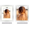image:imageGolden State Art 16x24 Blue Picture Frame Mat for 12x18 Real Glass  Wall Mount Display Horizontally or Vertically Photo Art Poster or Print Display Blue Frame FinishSilver