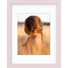 image:imageGolden State Art 16x24 Blue Picture Frame Mat for 12x18 Real Glass  Wall Mount Display Horizontally or Vertically Photo Art Poster or Print Display Blue Frame FinishPink