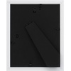 image:imageGolden State Art 16x24 Blue Picture Frame Mat for 12x18 Real Glass  Wall Mount Display Horizontally or Vertically Photo Art Poster or Print Display Blue Frame FinishWhite