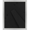 image:imageGolden State Art 16x24 Blue Picture Frame Mat for 12x18 Real Glass  Wall Mount Display Horizontally or Vertically Photo Art Poster or Print Display Blue Frame FinishSilver