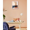 image:imageGolden State Art 16x24 Blue Picture Frame Mat for 12x18 Real Glass  Wall Mount Display Horizontally or Vertically Photo Art Poster or Print Display Blue Frame FinishPink