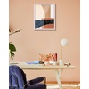 image:imageGolden State Art 16x24 Blue Picture Frame Mat for 12x18 Real Glass  Wall Mount Display Horizontally or Vertically Photo Art Poster or Print Display Blue Frame FinishPink