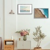 image:imageGolden State Art 16x24 Blue Picture Frame Mat for 12x18 Real Glass  Wall Mount Display Horizontally or Vertically Photo Art Poster or Print Display Blue Frame FinishGray