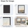 image:imageGolden State Art 20 Pack 11x14 Uncut Photo Mat Matboards Assortment Color  Uncut Mats for Prints Framing Backing DIY Projects Presentation Boards Art CraftsBlack