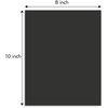 image:imageGolden State Art 25 Pack 9x12 Uncut Mat Boards Multicolor  AcidFree Backing Matte Boards Ideal for Photos Pictures Frames CraftsBlack