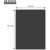 image:imageGolden State Art 25 Pack 9x12 Uncut Mat Boards Multicolor  AcidFree Backing Matte Boards Ideal for Photos Pictures Frames CraftsBlack