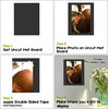 image:imageGolden State Art 25 Pack 9x12 Uncut Mat Boards Multicolor  AcidFree Backing Matte Boards Ideal for Photos Pictures Frames CraftsBlack