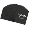 image:imageGolden State Art 25 Pack 9x12 Uncut Mat Boards Multicolor  AcidFree Backing Matte Boards Ideal for Photos Pictures Frames CraftsBlack