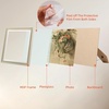 image:imageGolden State Art 3 Pack 8x10 Dark Gray Picture Frame Wall Mount  Farmhouse Rustic Photo Frame with HD Plastic Cover for Wall HangingBeige