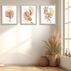 image:imageGolden State Art 3 Pack 8x10 Dark Gray Picture Frame Wall Mount  Farmhouse Rustic Photo Frame with HD Plastic Cover for Wall HangingLight Gray