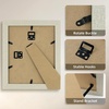 image:imageGolden State Art 3 Pack 8x10 Dark Gray Picture Frame Wall Mount  Farmhouse Rustic Photo Frame with HD Plastic Cover for Wall HangingLight Gray