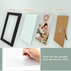 image:imageGolden State Art 4x6 Picture Frames Set of 8 White  Family Frames Set with Plexiglass for Wall or Tabletop Horizontal or Vertical DisplaysBlack