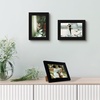 image:imageGolden State Art 4x6 Picture Frames Set of 8 White  Family Frames Set with Plexiglass for Wall or Tabletop Horizontal or Vertical DisplaysBlack